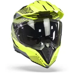 Airoh Commander Boost Mat Geel Adventure Helm -Motorfietsuitrustings Winkel Airoh commander boost yellow matt.35