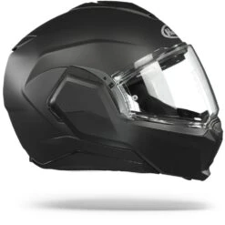 HJC I100 Donker Mat Zwart Systeemhelm -Motorfietsuitrustings Winkel HJC I100 Flat Black.29