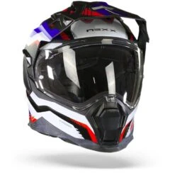 Nexx X.Wed2 Columbus Blauw Rood Zwart Adventure Helm -Motorfietsuitrustings Winkel Nexx x wed 2 columbus blue red black.35