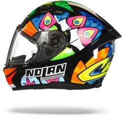 Nolan N60-6 Gemini Replica 47 C. Davies Metal Zwart Integraalhelm -Motorfietsuitrustings Winkel Nolan n60 6 gemini replica 47.11