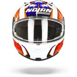 Nolan N60-6 Gemini Replica 50 C. Stoner Metal Wit Integraalhelm -Motorfietsuitrustings Winkel Nolan n60 6 gemini replica 50.01