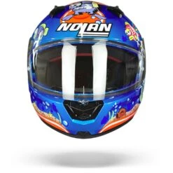 Nolan N60-6 Gemini Replica 51 M. Melandri Aquarium Saphire Blauw Integraalhelm -Motorfietsuitrustings Winkel Nolan n60 6 gemini replica 51.01