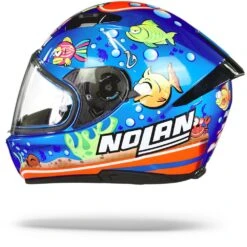Nolan N60-6 Gemini Replica 51 M. Melandri Aquarium Saphire Blauw Integraalhelm -Motorfietsuitrustings Winkel Nolan n60 6 gemini replica 51.11