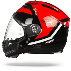 Nolan N70-2 GT Glaring N-Com 047 Multihelm -Motorfietsuitrustings Winkel Nolan n70 2 gt glaring n com 47.11