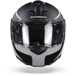 Schuberth C3 Pro Sestante Zwart Grijs Systeemhelm -Motorfietsuitrustings Winkel SchuberthC3ProSestanteGrey.01