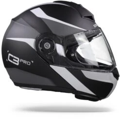 Schuberth C3 Pro Sestante Zwart Grijs Systeemhelm