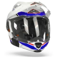 SMK Hybrid Evo Tide Wit Blauw Multihelm -Motorfietsuitrustings Winkel Smk hybrid evo tide white blue.35