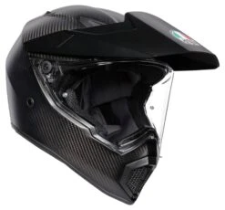 AGV AX9 Glanzend Carbon Adventure Helm -Motorfietsuitrustings Winkel agv ax9 carbon motorhelm