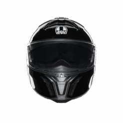 AGV Tourmodular Solid Mplk Zwart Systeemhelm -Motorfietsuitrustings Winkel agv tourmodular solid mplk black 1