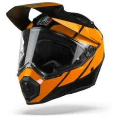AGV AX9 Trail Gunmetal Oranje Adventure Helm -Motorfietsuitrustings Winkel agvax9trailgunmetalorange.04 1