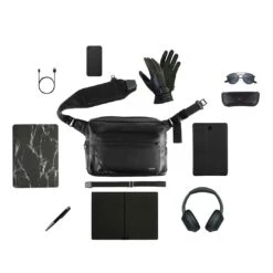 Artonvel Original Volledig Bruin Messenger Tas -Motorfietsuitrustings Winkel artonvel original black messenger bag3 1