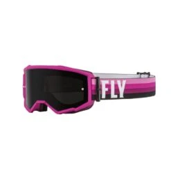 FLY Racing Zone Goggle Pink Black W Dark Smoke Lens