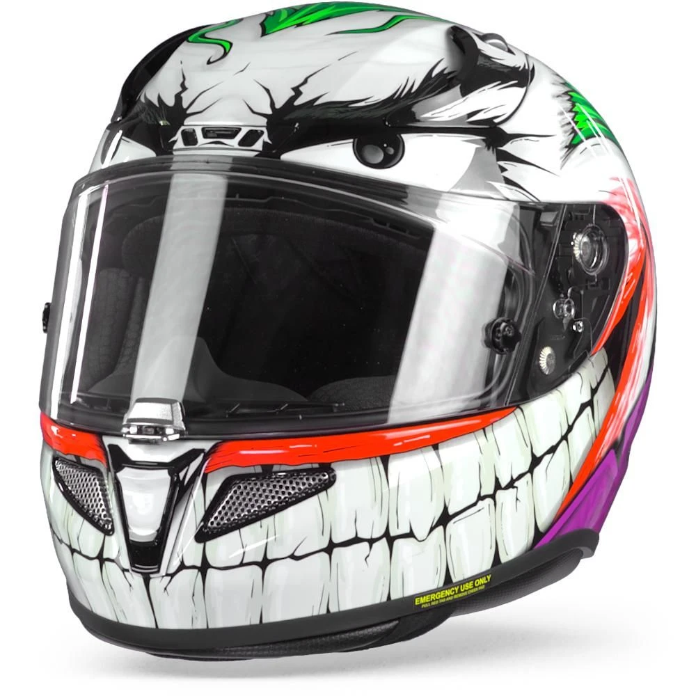 HJC RPHA 11 DC Comics Joker MC48 Integraalhelm 2 HJC RPHA 11 DC Comics Joker MC48 Integraalhelm - Afbeelding 2