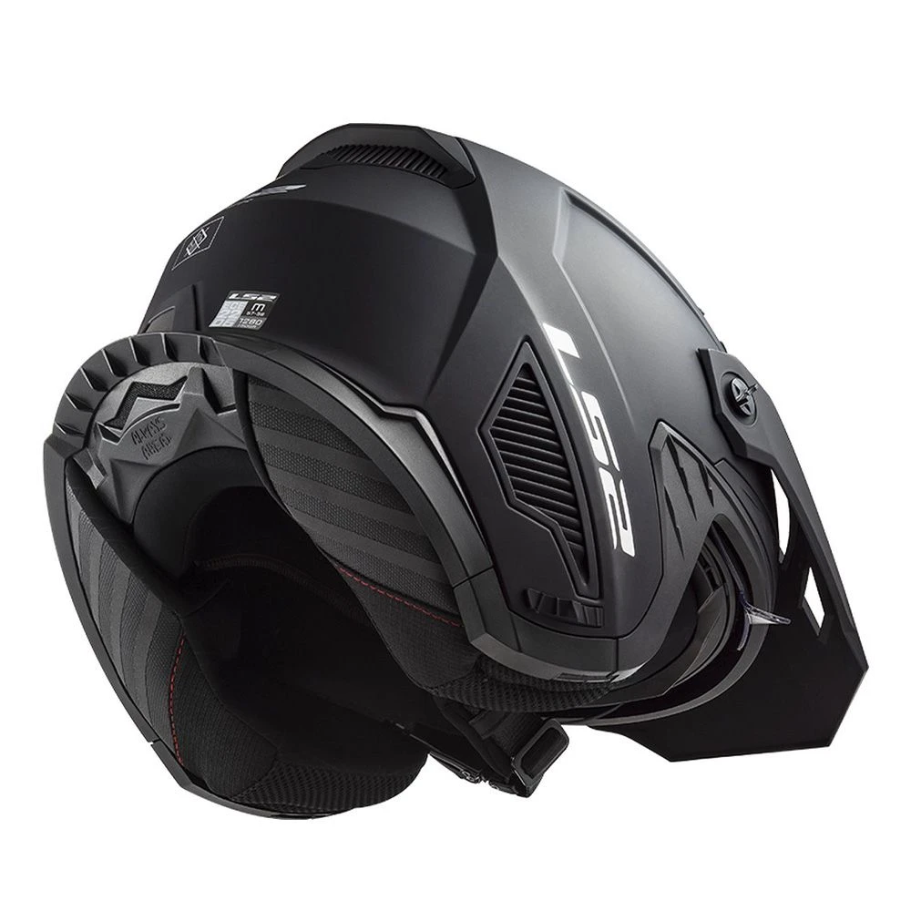 LS2 OF606 Drifter Solid Matt Black 06 Multi Helmet 2 LS2 OF606 Drifter Solid Matt Black 06 Multi Helmet - Afbeelding 2