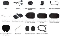 Sena SMH5 Bluetooth Communicatiesysteem Dual -Motorfietsuitrustings Winkel media587766206