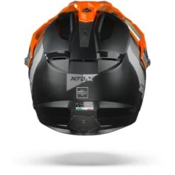 Nolan N70-2 X Decurio 31 Flat Zwart Oranje Wit Antraciet Multihelm -Motorfietsuitrustings Winkel n70 2 x decurio n com flat black 31.19 1