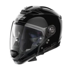 Nolan N70-2 GT Classic 3 Metal Zwart Multihelm -Motorfietsuitrustings Winkel nolan n70 2gt nero