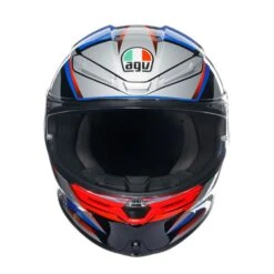 Agv K6 S E2206 Mplk Slashcut Zwart Blauw Rood 015 Integraalhelm