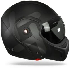 ROOF BoXXer Twin Mat Zwart Graphite Systeemhelm -Motorfietsuitrustings Winkel roof boxxer twin matt black graphite.29