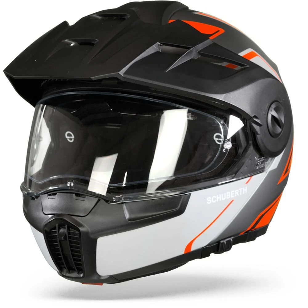 Schuberth E1 Endurance Oranje Adventure Helm 4 Schuberth E1 Endurance Oranje Adventure Helm - Afbeelding 4