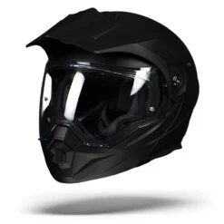 Scorpion ADX-1 Solid Mat Zwart Adventure Helm -Motorfietsuitrustings Winkel scorpionexoadx 1solidblackmatte.04