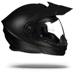Scorpion ADX-1 Solid Mat Zwart Adventure Helm -Motorfietsuitrustings Winkel scorpionexoadx 1solidblackmatte.29