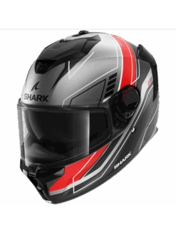 Shark Spartan GT Pro Toryan Mat Antraciet Rood Zwart ARK Integraalhelm -Motorfietsuitrustings Winkel shark spartan gt pro toryan mat anthracite red black ark 1 2