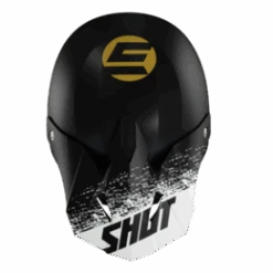 SHOT Furious Roll Zwart Goud Mat Crosshelm