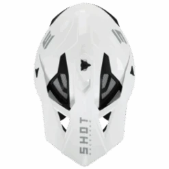 SHOT Lite Solid Wit Glanzend 2.0 Crosshelm -Motorfietsuitrustings Winkel shot helmet lite solid white glossy 2 02