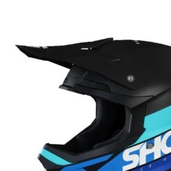 SHOT Peak Furious Story Blue Matt -Motorfietsuitrustings Winkel shot peak furious story blue matt 3